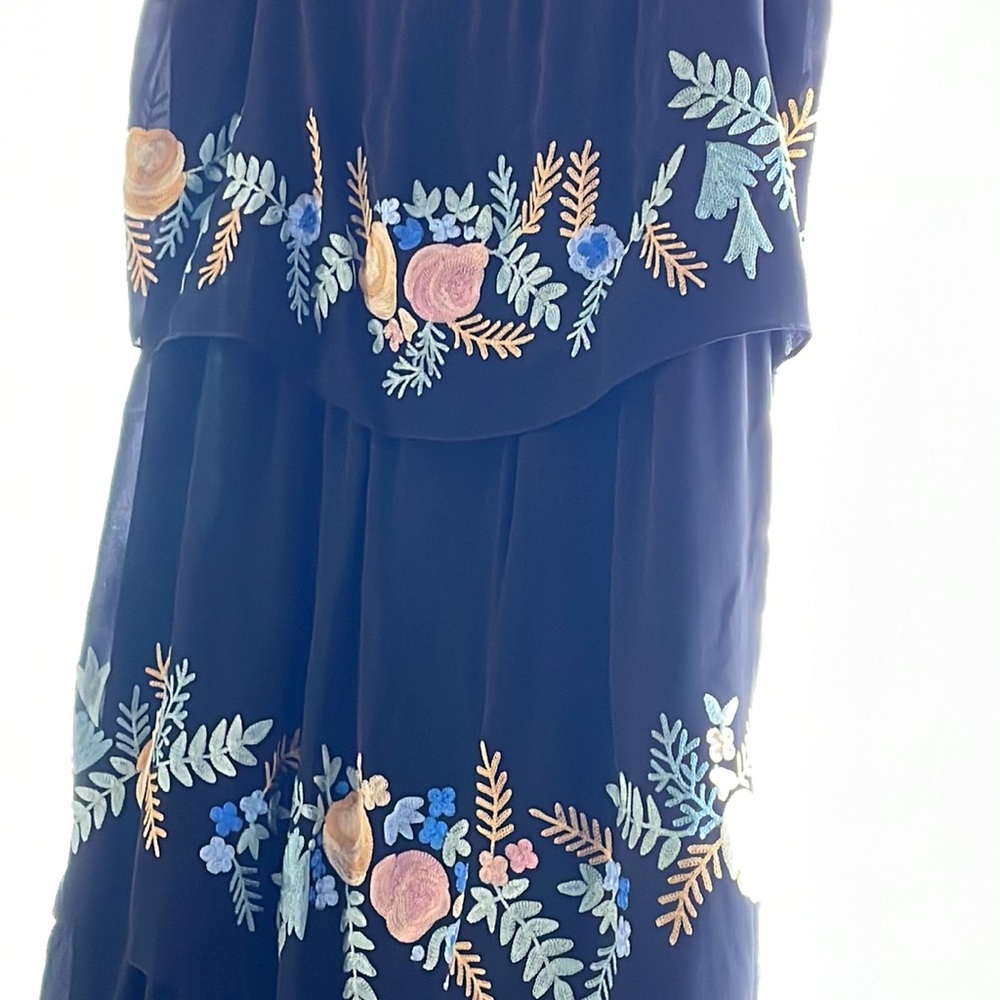 VILSHENKO Maxi sleeveless layered dress - Picture 2 of 8